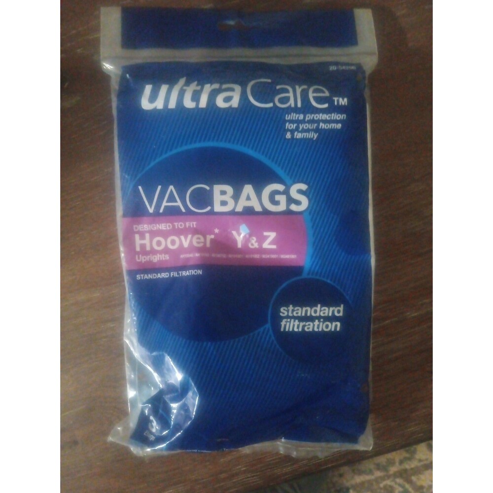 Ultra Care vacbags Y & Z